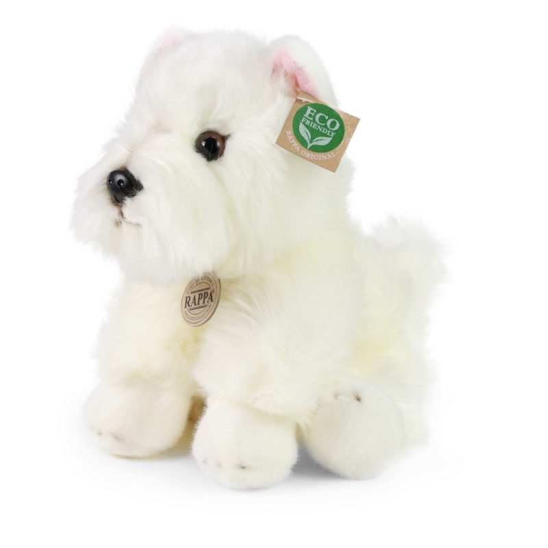 Rappa Λούτρινος Σκύλος West Highland White Terrier 30 Εκ. Eco-Friendly (204522)