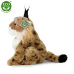 Rappa Λούτρινος Λύγκας 25 εκ. Καθιστός Eco-Friendly (204591)