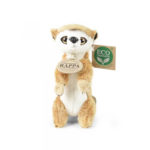 Rappa Λούτρινο Αγριο Ζώο Καθιστό 15 εκ. Eco-Friendly 4 Σχέδια (208971)