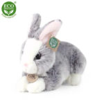 Rappa Λούτρινο Κουνέλι Γκρί 23 εκ. Eco-Friendly (209039)