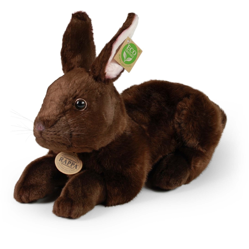 Rappa Λούτρινο Κουνέλι Καφέ Μεγάλο 33 εκ. Eco-Friendly (209633)