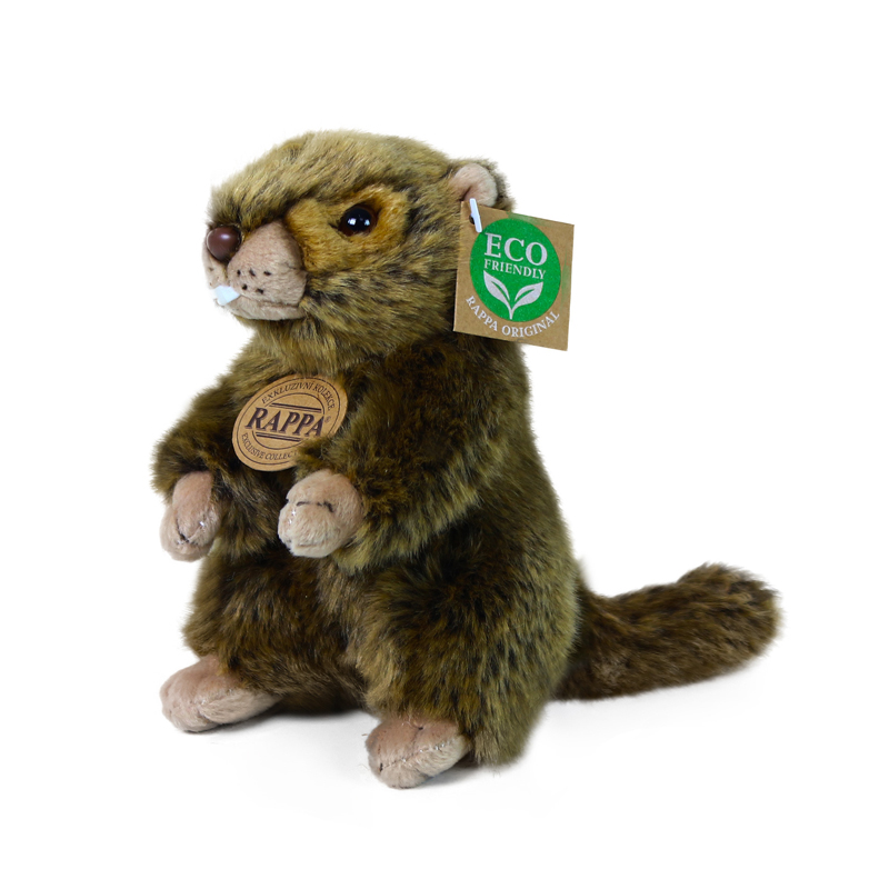 Rappa Λούτρινη Μαρμότα Ορθια 17 εκ. Eco-Friendly (209862)