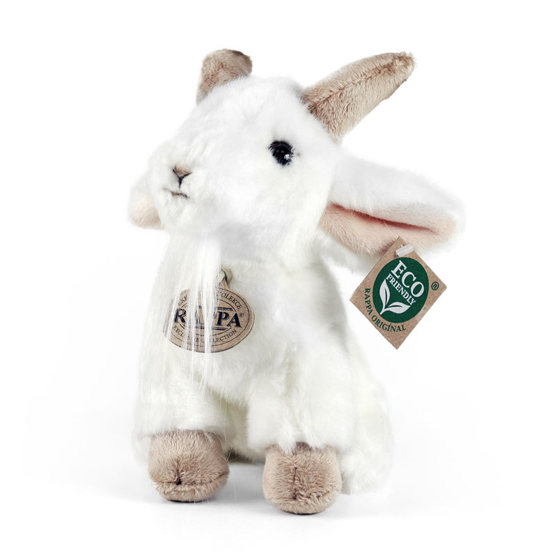 Rappa Λούτρινο Κατσικάκι Καθιστό 18 εκ. Eco-Friendly (211438)