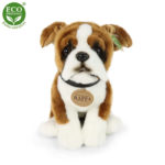 Rappa Λούτρινος Σκύλος Boxer Καθιστός 27 εκ. Eco-Friendly (211902)