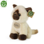 Rappa Λούτρινη Σιαμέζικη Γάτα Καθιστή 18 εκ. Eco-Friendly (221772)