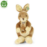 Rappa Λούτρινο Καγκουρό Με Μωρό 37 εκ. Eco-Friendly (222656)