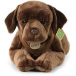 Rappa Λούτρινος Σκύλος Labrador Retriever Καφέ Ξαπλωτός 61 εκ. Eco-Friendly (211377)