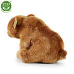 Rappa Λούτρινη Καφέ Καθιστή Αρκούδα Γκρίζλι 30 εκ. Eco-Friendly (230736)