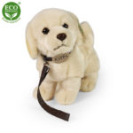 Rappa Λούτρινος Σκύλος Golden Retriever Με Λουράκι 25 εκ. Eco-Friendly (231009)