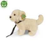 Rappa Λούτρινος Σκύλος Golden Retriever Με Λουράκι 25 εκ. Eco-Friendly (231009)