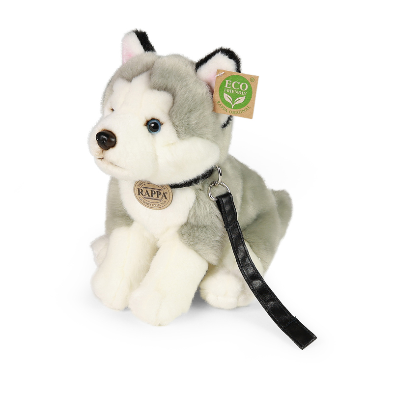 Rappa Λούτρινος Σκύλος Husky 25 εκ. Eco-Friendly (231078)
