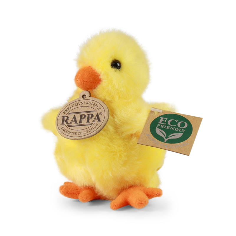 Rappa Λούτρινο Κοτοπουλάκι 10 εκ. Eco-Friendly (241190)