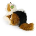 Rappa Λούτρινη Γάτα Calico 30 εκ. Eco-Friendly (241848)