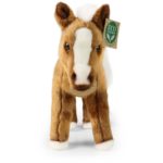 Rappa Λούτρινο Αλογο Καφέ Με Χαίτη 23 εκ. Eco-Friendly (242906)