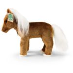 Rappa Λούτρινο Αλογο Καφέ Με Χαίτη 23 εκ. Eco-Friendly (242906)