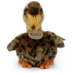 Rappa Λούτρινο Παπάκι Καφέ 19 Εκ. Eco-Friendly (250666)