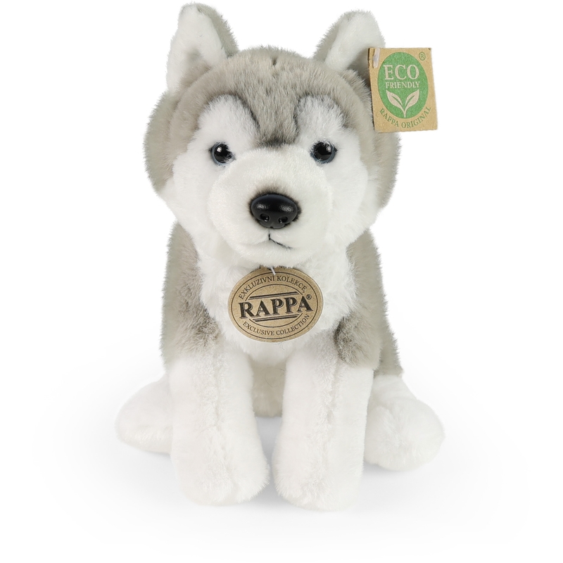 Rappa Λούτρινος Σκύλος Husky 23 εκ. Eco-Friendly Soft (250765)
