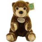 Rappa Λούτρινη Καφέ Αρκούδα 19 εκ. Eco-Friendly (251007)
