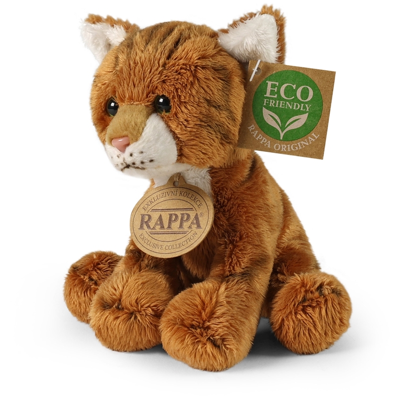 Rappa Λούτρινη Γάτα Ginger 14 εκ. Eco-Friendly (251854)
