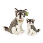 Rappa Λούτρινο Λύκος Με Μωρό 27εκ. Eco-Friendly (320109)