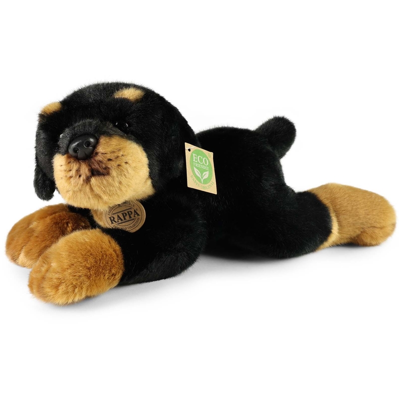 Rappa Λούτρινος Σκύλος Rottweiler 30 εκ. Eco-Friendly (341141)