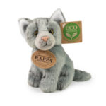 Rappa Λούτρινη Γάτα Καθιστή 11 εκ. Eco-Friendly (450219)