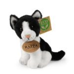 Rappa Λούτρινη Γάτα Καθιστή 11 εκ. Eco-Friendly (450219)