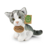 Rappa Λούτρινη Γάτα Καθιστή 11 εκ. Eco-Friendly (450219)