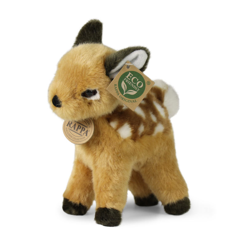 Rappa Λούτρινο Ελαφάκι 22 εκ. Ορθιο Eco-Friendly (707016)