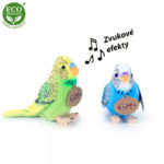 Rappa Λούτρινος Παπαγάλος Με Ηχο 11 εκ. Eco-Friendly 2 Σχέδια (710511)