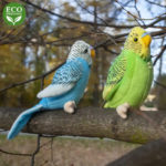 Rappa Λούτρινος Παπαγάλος Με Ηχο 11 εκ. Eco-Friendly 2 Σχέδια (710511)