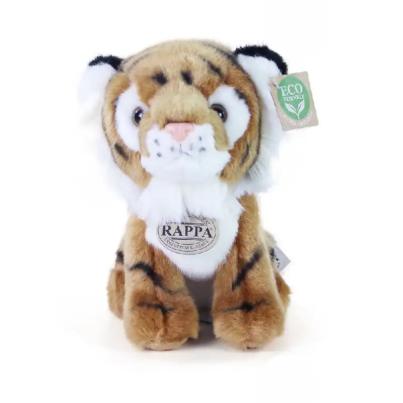 Rappa Λούτρινο Τιγράκι Καθιστό 18 εκ. Eco-Friendly (847934)