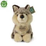 Rappa Λούτρινος Λύκος 18 εκ. Καθιστός Eco-Friendly (866898)
