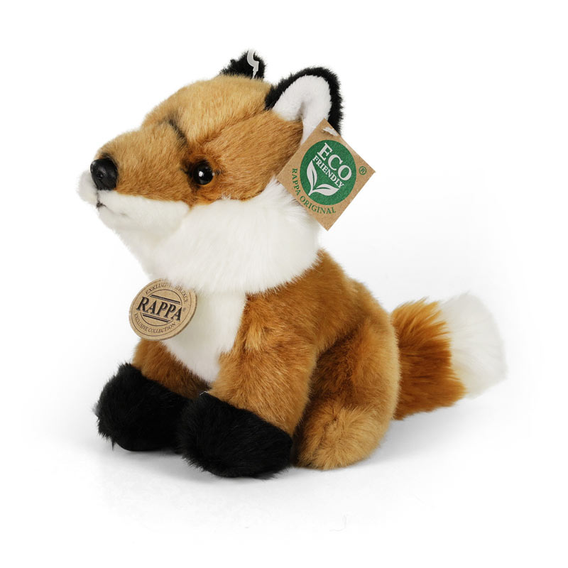 Rappa Λούτρινη Αλεπού Καθιστή 18 εκ. Eco-Friendly (869035)