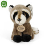 Rappa Λούτρινο Ρακούν 18 εκ. Καθιστό Eco-Friendly (869059)