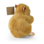 Rappa Λούτρινο Χαμστεράκι Καφέ Καθιστό 16 εκ. Eco-Friendly (974821)